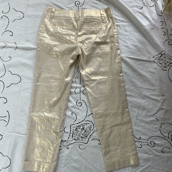 Alice and Olivia Gold Pants - Picture 3 of 5